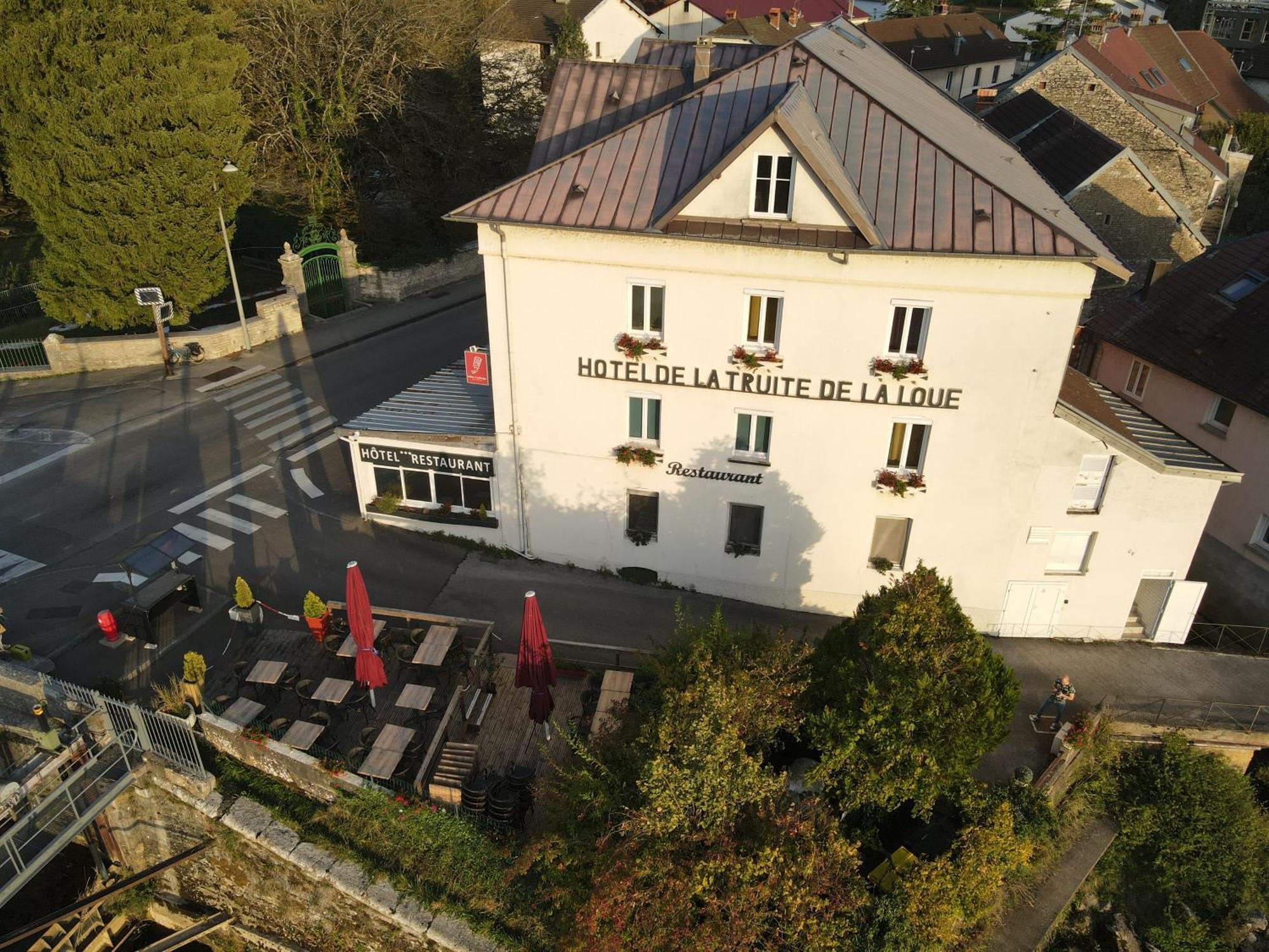 Hotel La Truite De La Loue Quingey Exterior foto